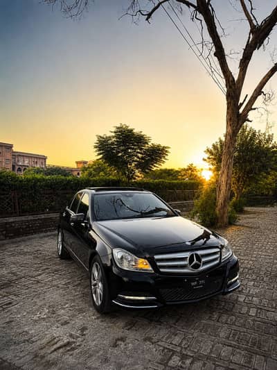 Mercedes C Class 2012 Panaromic isb registered
