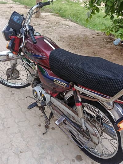 Honda CD 70 2015 Model – Excellent Condition | 100% Genuine