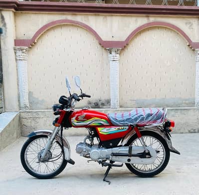 Honda CD70cc Model2023[9000KM]First Owner best for 2024