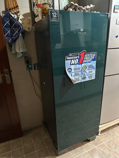 Dawlance Vertical Freezer 10GWD Glass Front | Excellent Condition