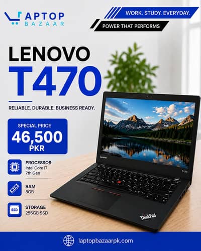 Lenovo Thinkpad T470 i7 7th Gen