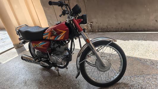 Honda CG 125 2026 Red
