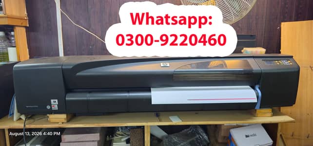 HP DesignJet 800PS 42" Large Format Plotter Printer Working Condition