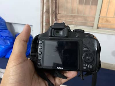 Nikon d3300 with lens