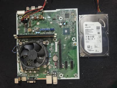 hp prodesk 400 g6 MT i7 9700 board , ram, hard, heat sink