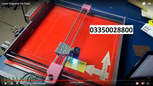 CNC Laser engraving machine + Laser