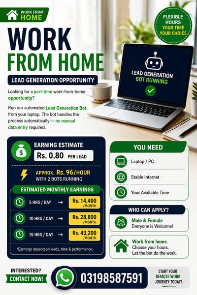 WORK FROM HOME | PART-TIME