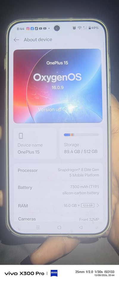 ONE PLUS 15( 16 + 512 )