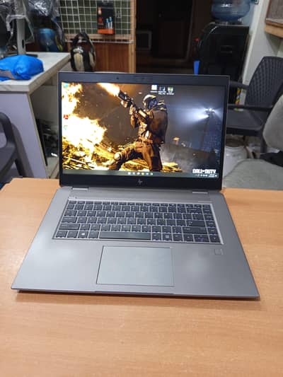 HP Zbook Studio G5 Corei7 9th Gen Laptop with Nvidia 4GB Graphic Card