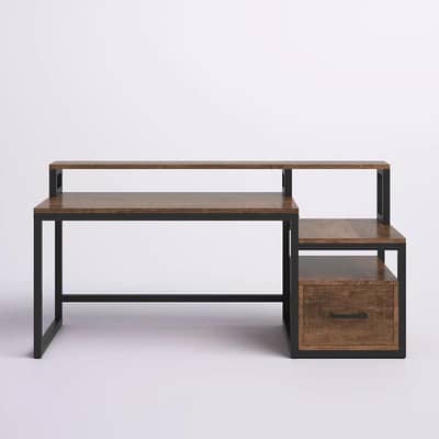 Solid wood Iron table