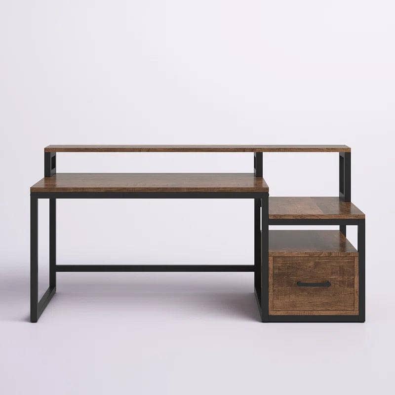 Solid wood Iron table 0