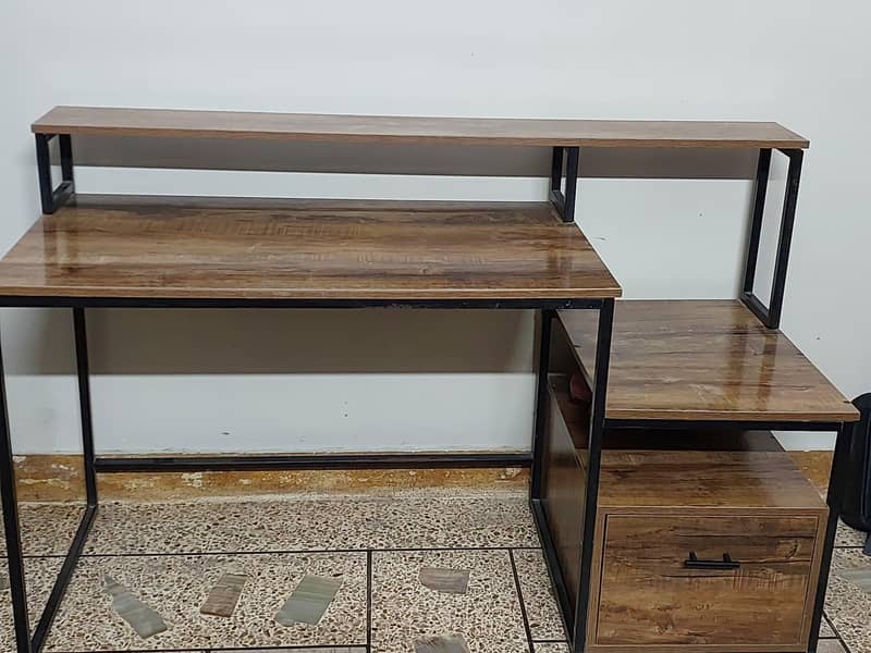 Solid wood Iron table 3