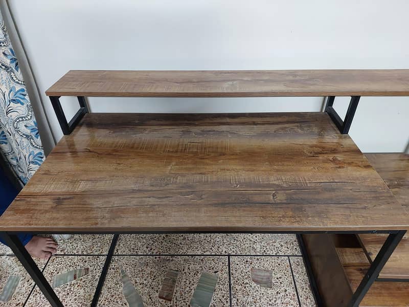 Solid wood Iron table 4