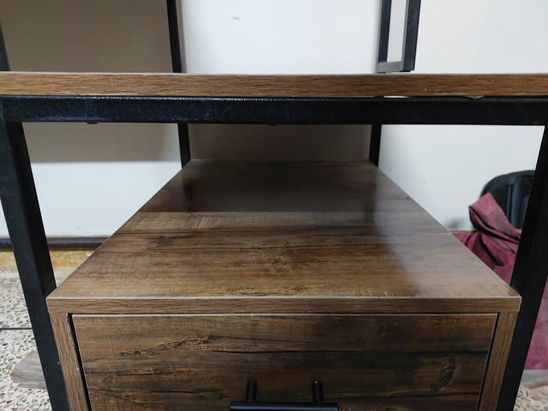 Solid wood Iron table 8