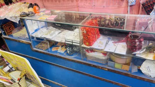 Show case counter for mobile shop