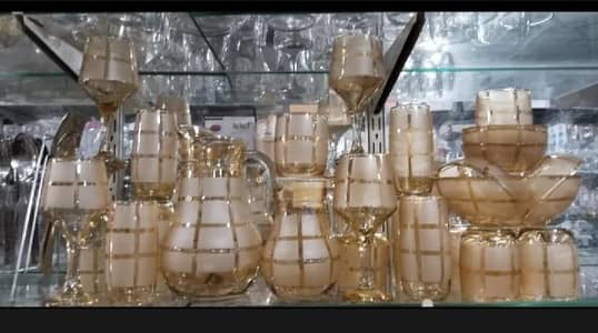 28 peace ka glass set