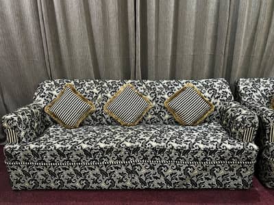 5 Seater Sofa set with cover