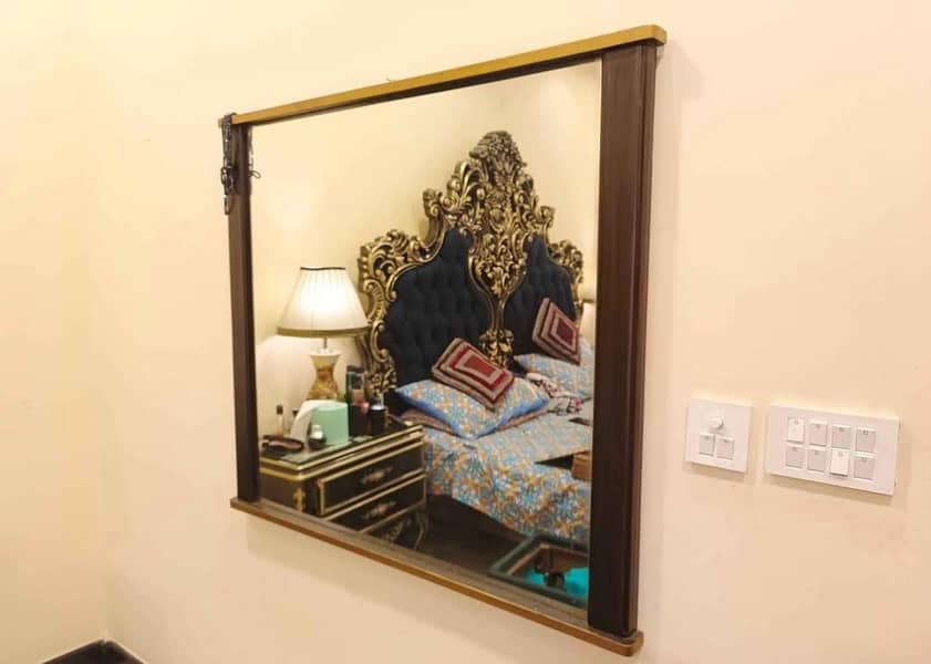 Dressing Table with mirror (Solid Wood) 3