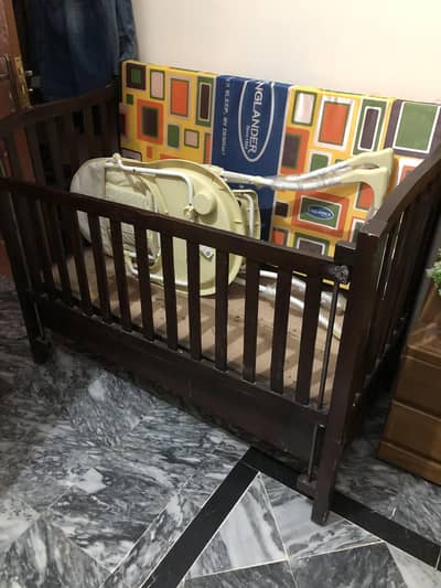 Wooden Baby Cot