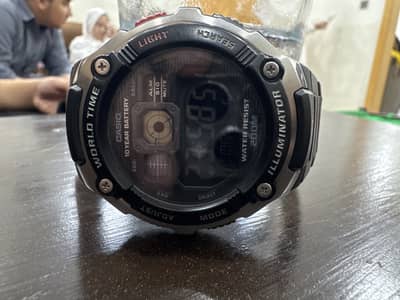 Casio AE-2000W 10 year battery warrenty