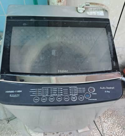 Haier automatic washing machine 8kg