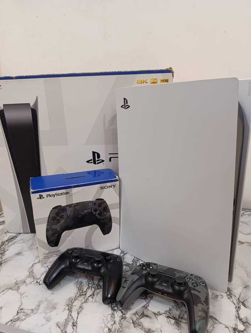 Ps5 fat disc edition 2 controller 0