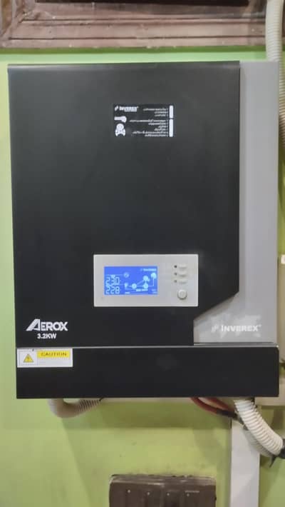 Inverex Aerox 3.2KW inverter+Solar panels+Tubular battery,