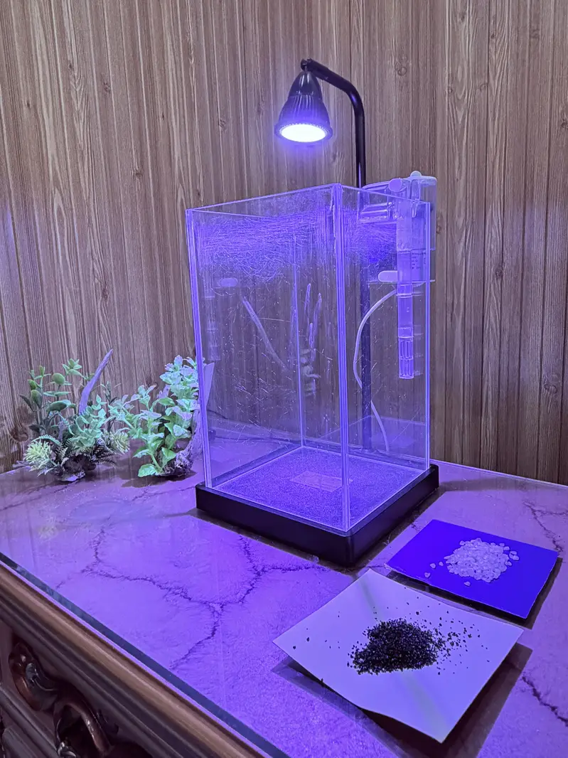 Glass fish aquarium tank only — photo 2