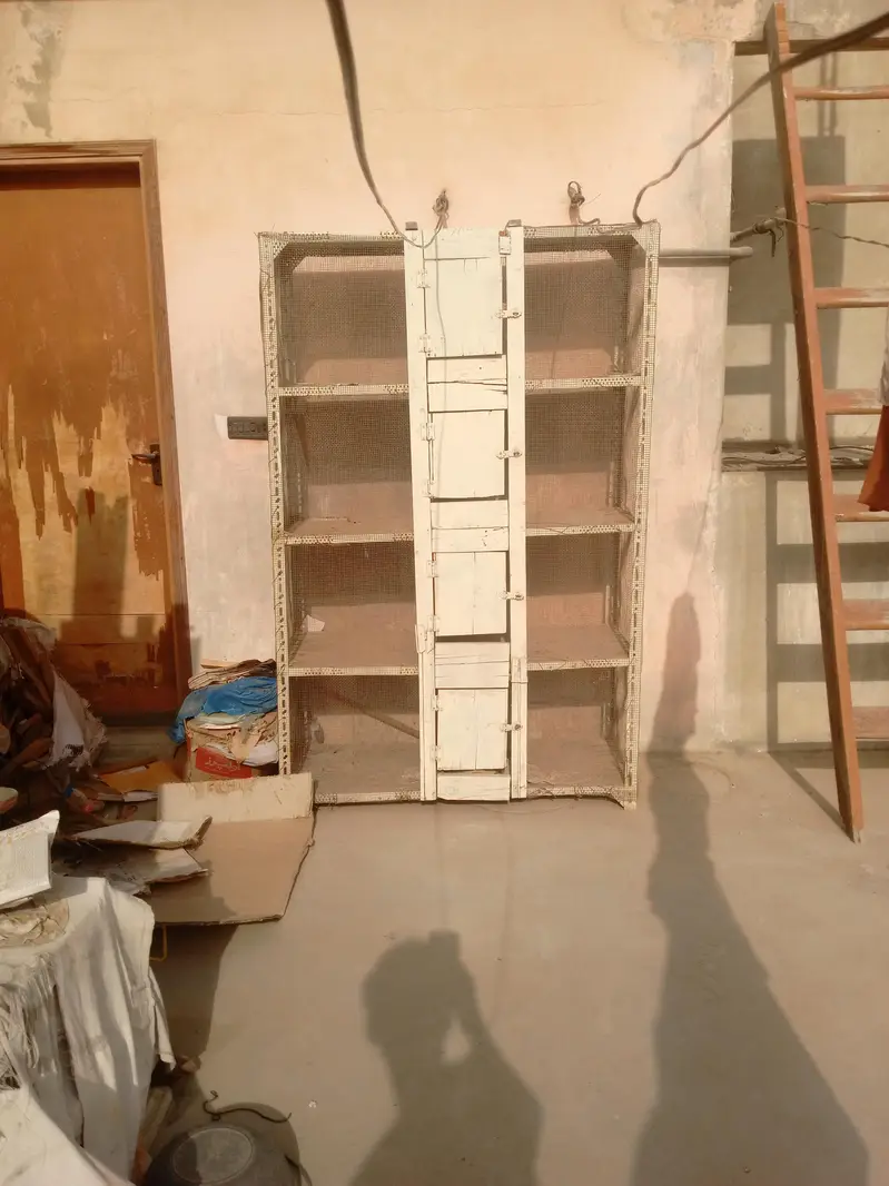4-Floor Metal Hen Cage | 6ft Height | Chicken Cage - Murgi Pinjra — photo 2