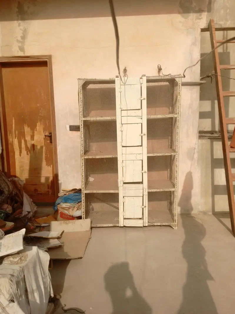 4-Floor Metal Hen Cage | 6ft Height | Chicken Cage - Murgi Pinjra — photo 3