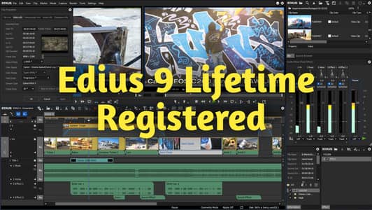 Edius 9 Lifetime Registered