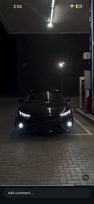 Civic X Audi Style HeadLights