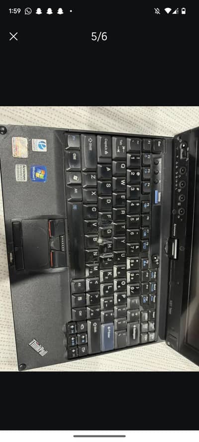 Lenovo Thinkpad laptop X201