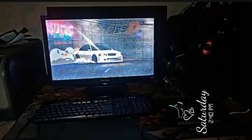 Lenovo full gaming PC with LCD,keyboard,mouse, Headset