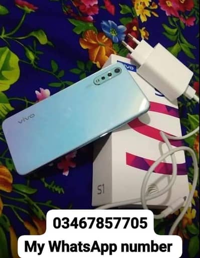 Vivo S1 4/128 GB PTA approved for sale