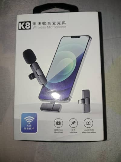 K8 Wireless Microphone – Used, Excellent Condition