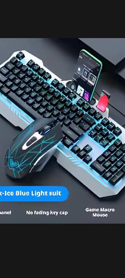 imported Gaming Aula keyboard mouse combo with box