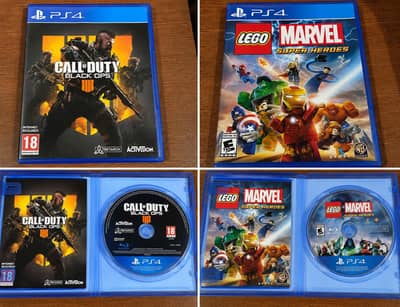 lego Marvel Super Heroes + call of duty black ops 4 (ps_4)