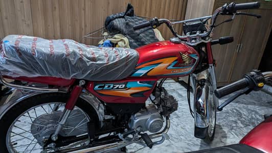 Honda CD 70 2027 model brand new