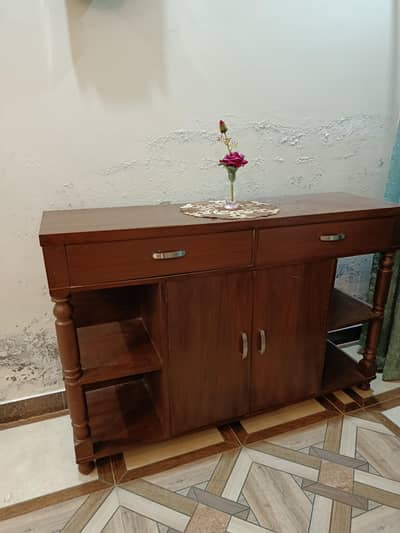 wood Chester with cabinets