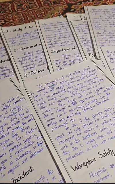 Assignment writing