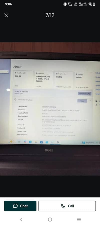 Dell laptop for sale urgent