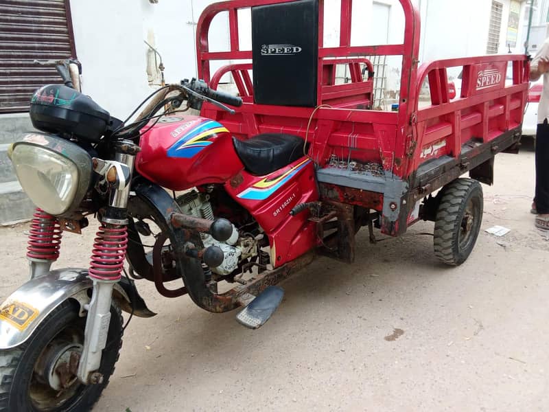 High Speed 2021 Model Loader Rickshaw 7