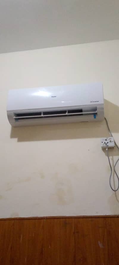 Brand new AC Haier 1.5 Ton DC Inverter T3  only 1 month used