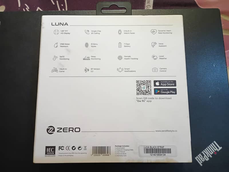 Zero Luna Smartwatch 1