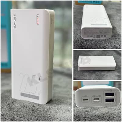 Original Romoos brand 20000k power bank with chem warranty