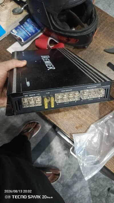 premier Amplifier 4 Chennal