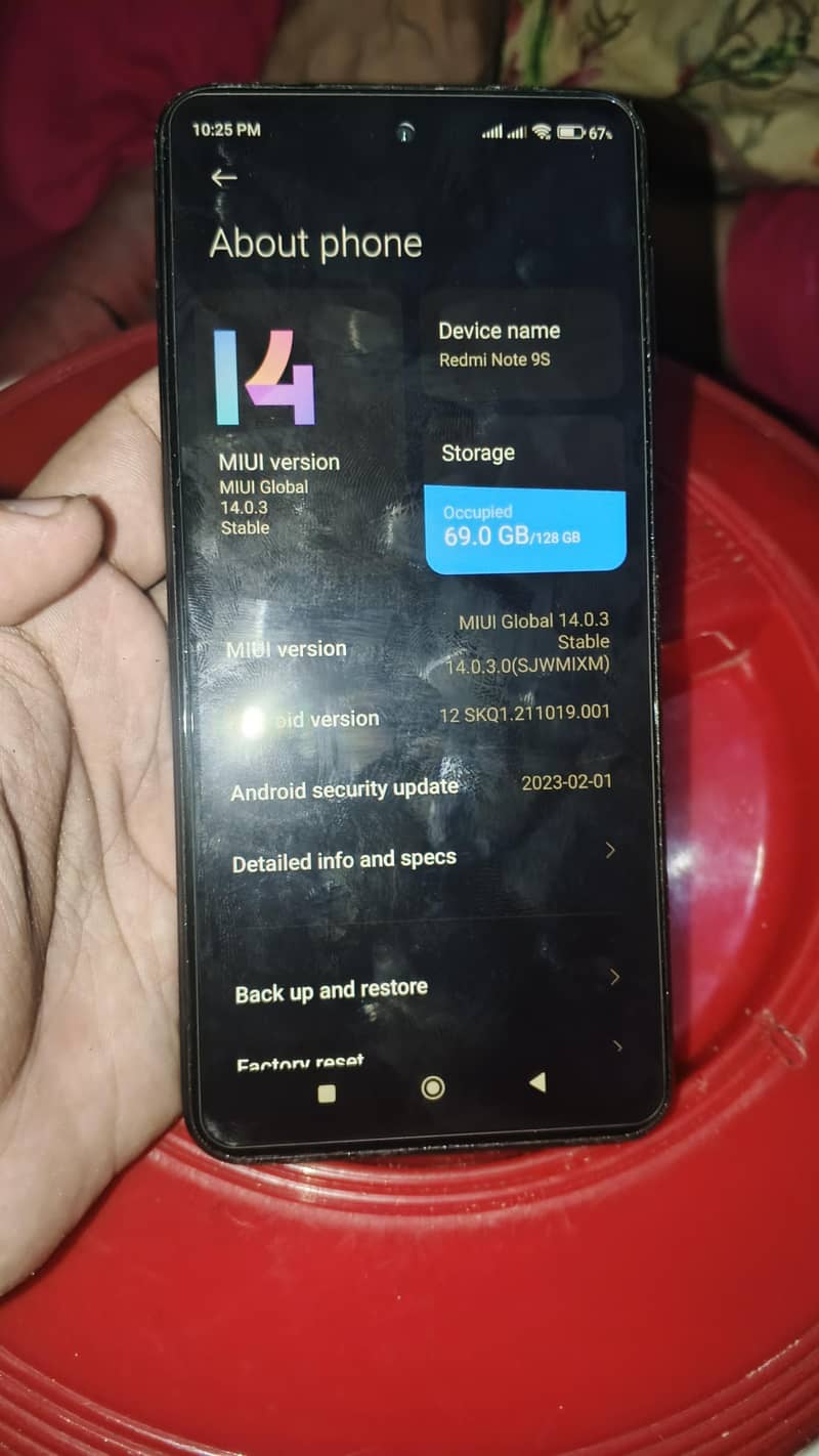 Xiaomi Redmi Note 9S 1