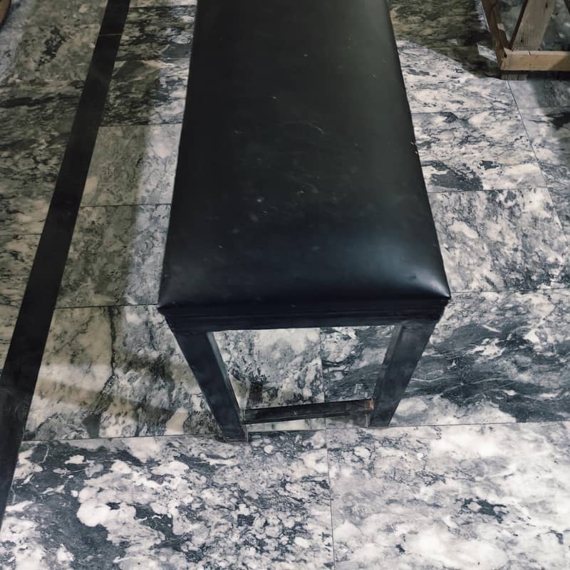 benches and table 3