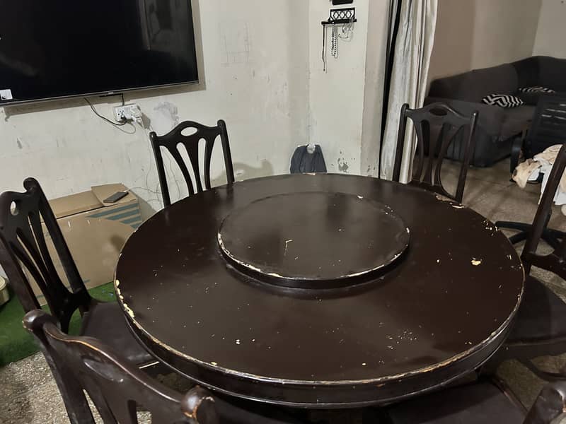 Dining Table with 6 chairs 2